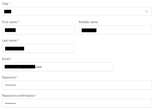 Review of ICM Capital’s User Account — Filling out the registration form: Step 1