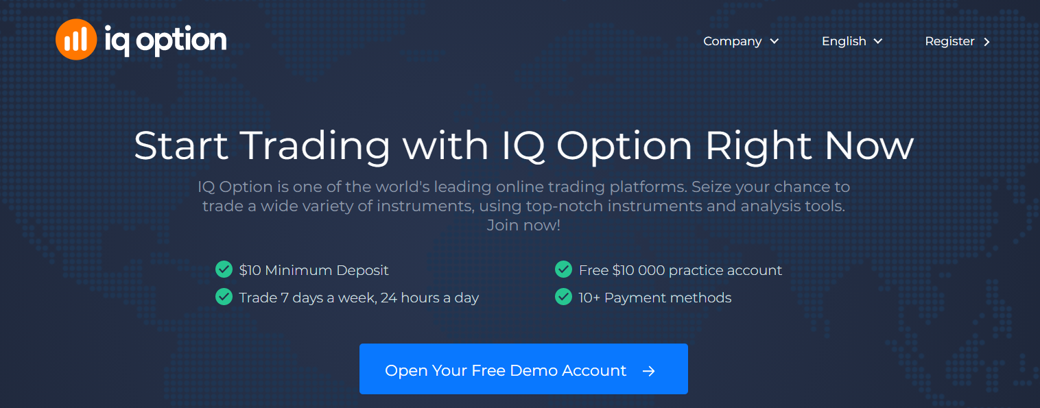 IQ Option - Demo Account