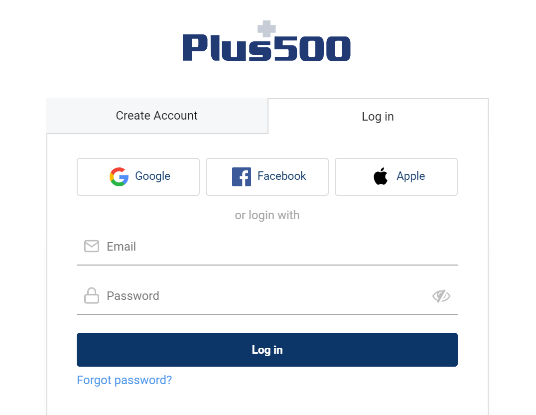 مراجعة Plus500 - تسجيل حساب شخصي