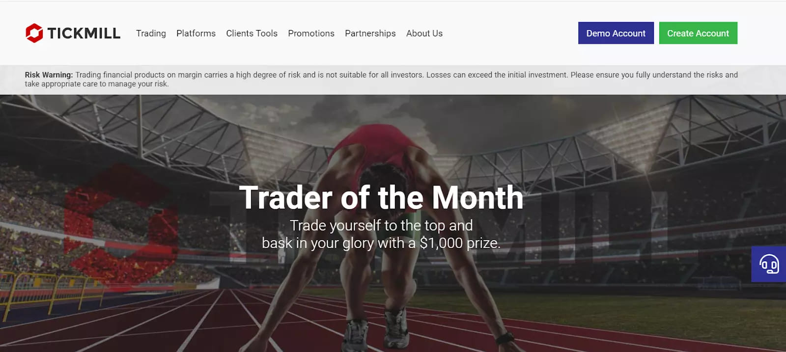 Tickmill Review - Trader of the Month