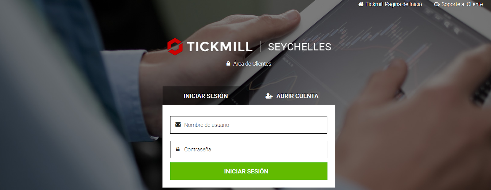Reseña Tickmill Review – Iniciar sesión
