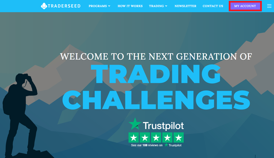 Overview of Traderseed’s User Account — “My Account”