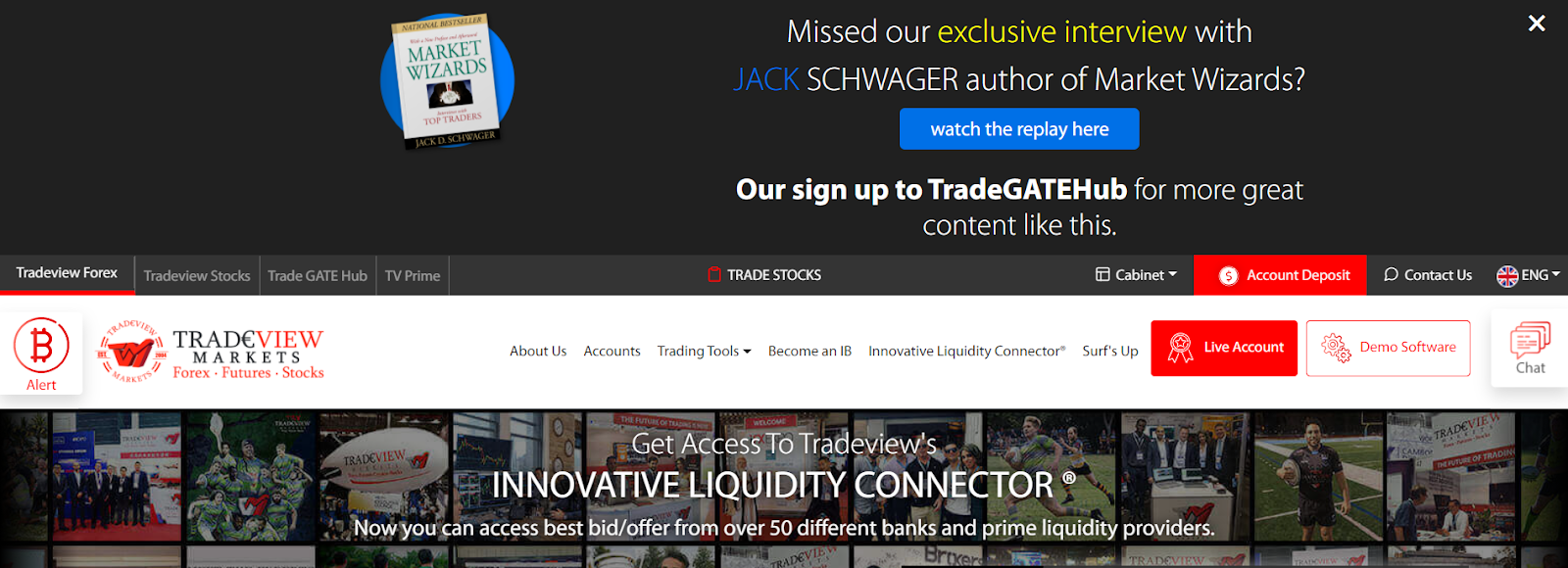 Tradeview Markets Review - Live account