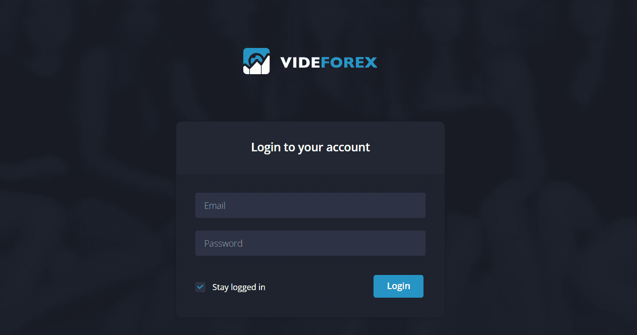 Semakan VideForex - Log masuk ke akaun peribadi anda