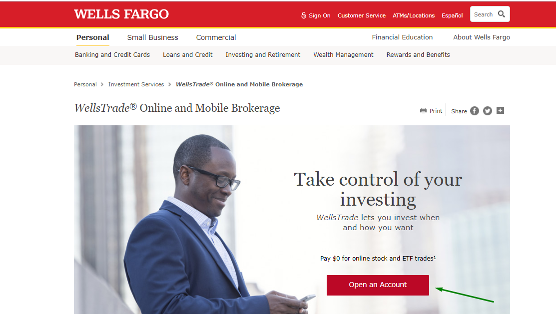 Wells Fargo Review — Registration