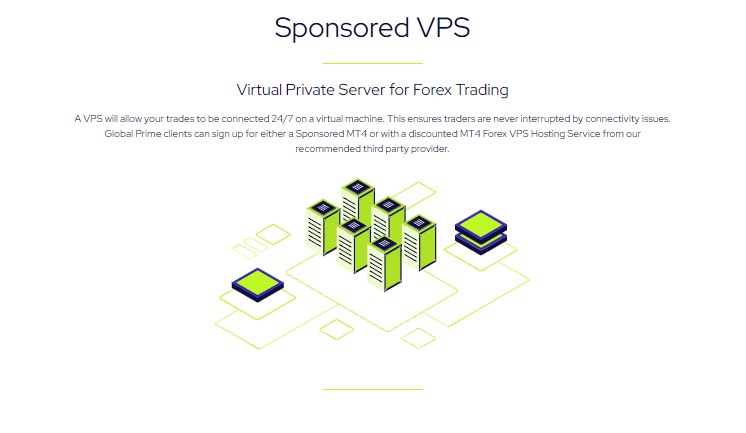 Additional Trading Tools of Global Prime - VPS