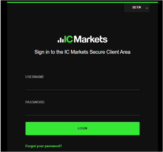 IC Markets áttekintés – személyes tér