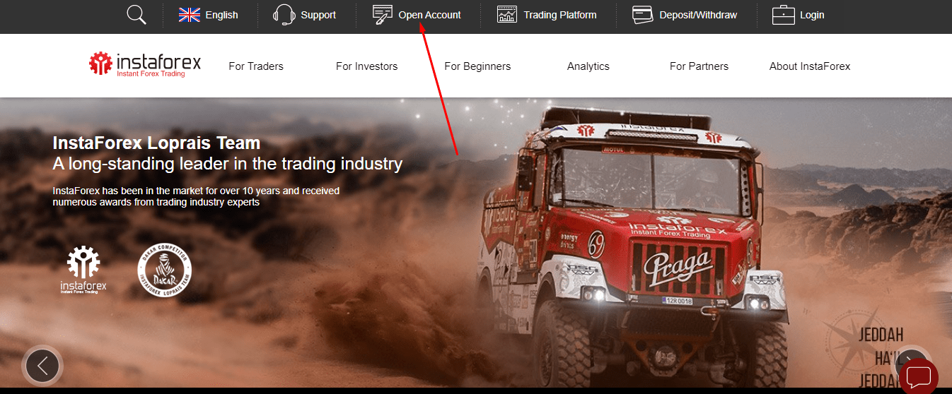 InstaForex 검토 - 즉시 계좌 개설