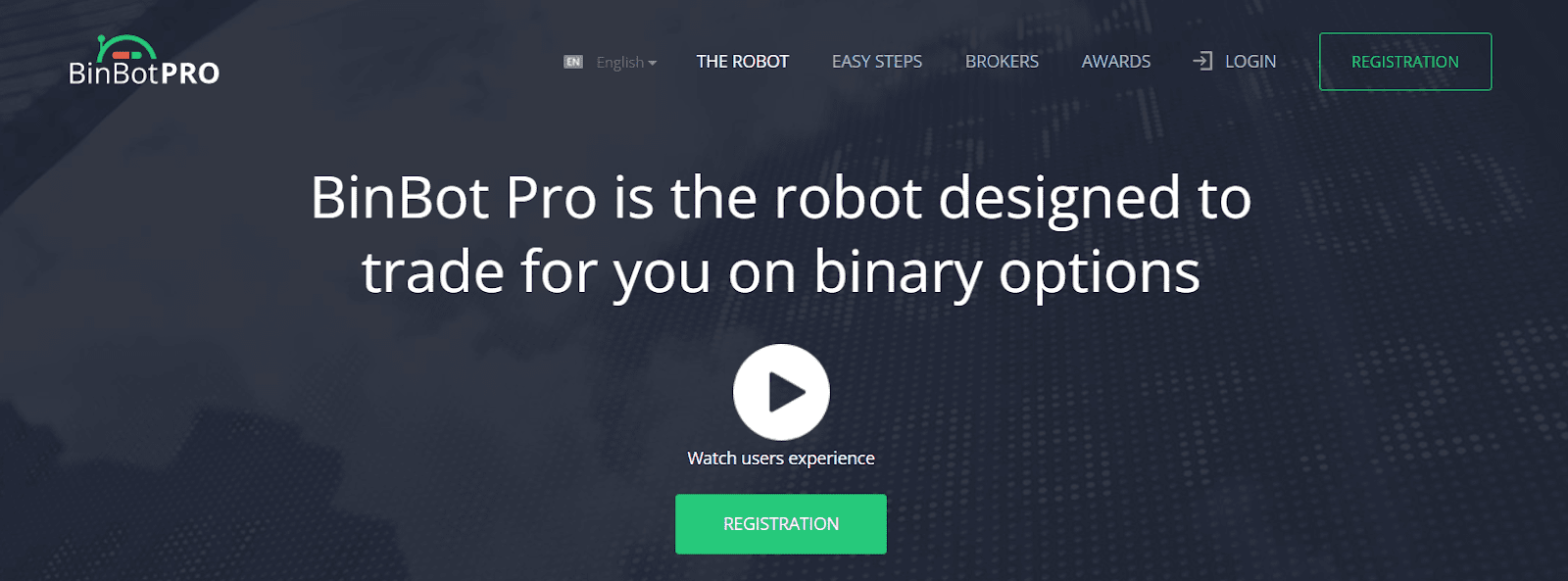 Přehled osobního účtu BinBot Pro – Oficiální stránka