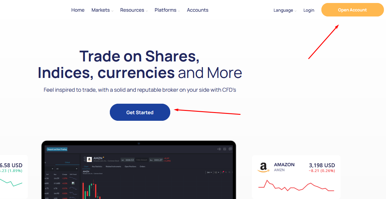 Review of ArgoTrade’s User Account — Registration launch