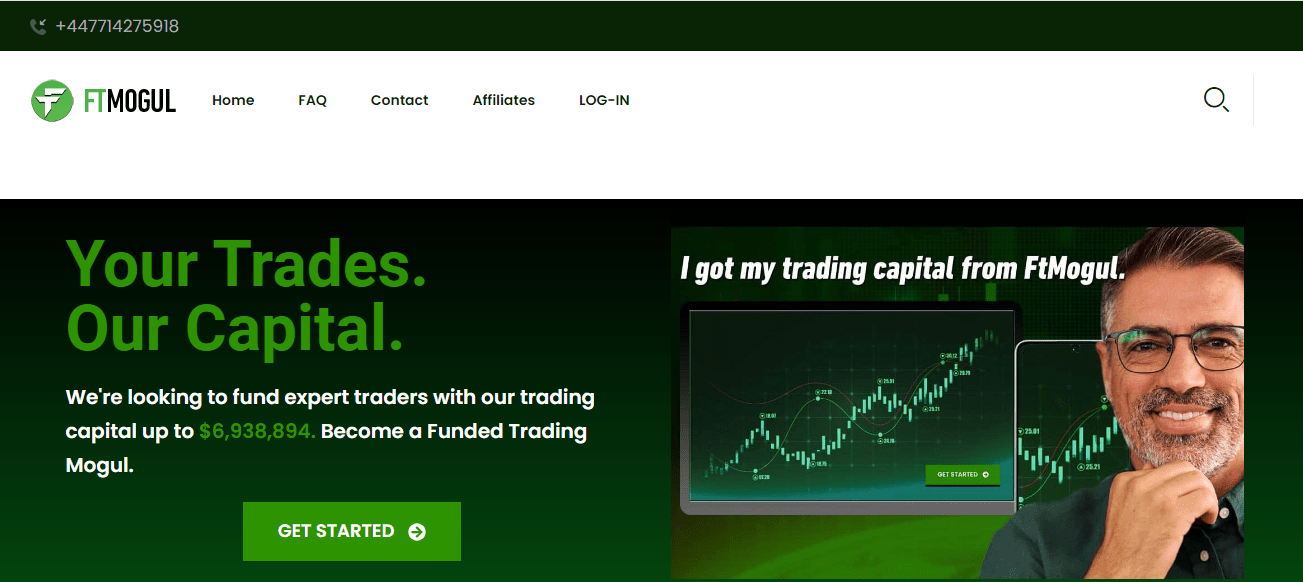 Review of FT Mogul’s User Account — Start registration