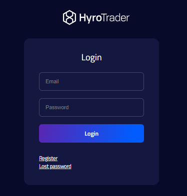 Review of Hyrotrader’s User Account — Login to user account