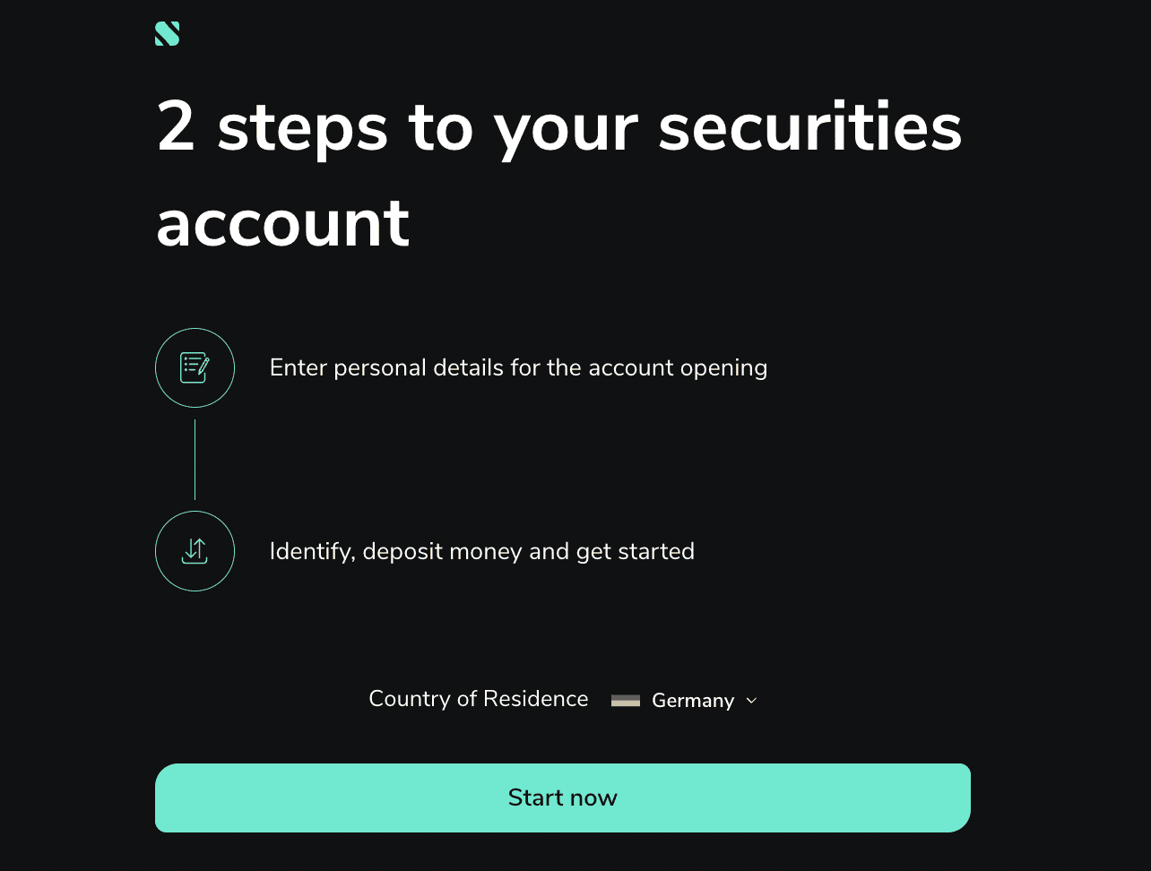 Review of Scalable Capital’s User Account — Create a user account