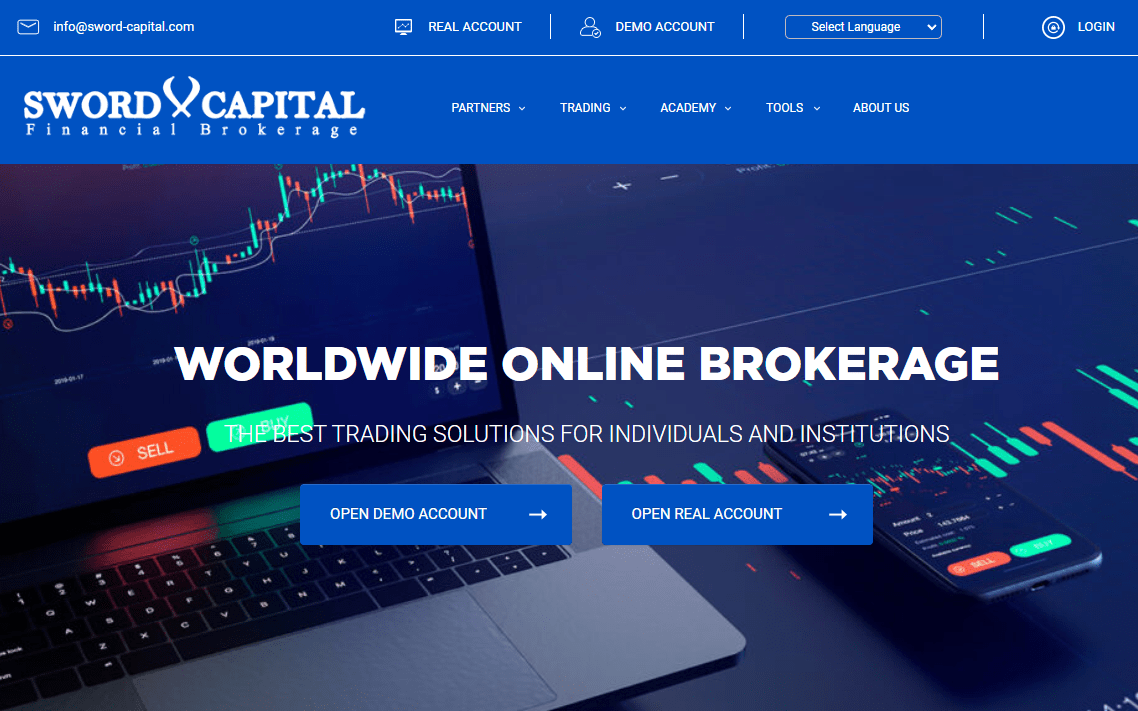 Review of Sword Capital - Broker's website
