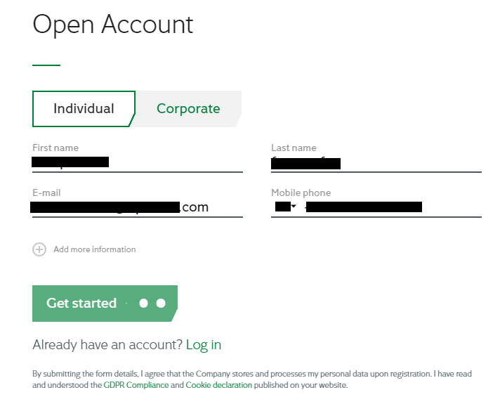 Review of the XNT - Open Account