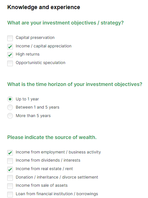 Review of the XNT - Registration: step2