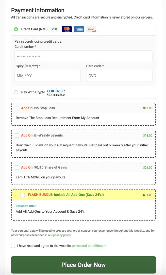 Review of Top One Trader’s User Account — Pay for the chosen challenge