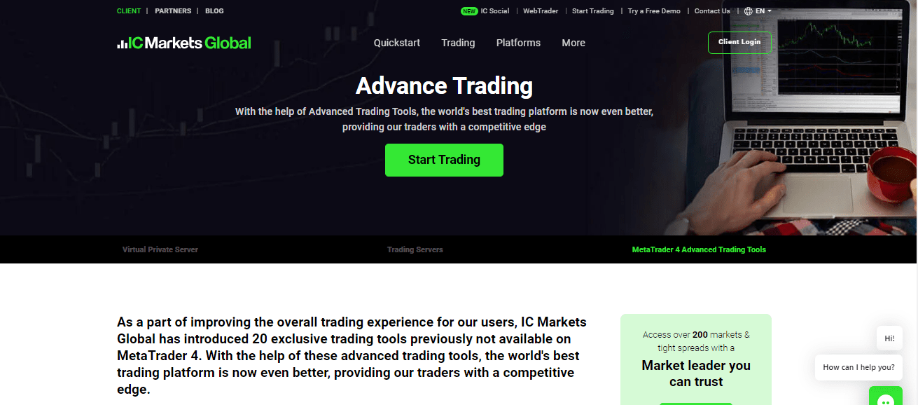 Services for Better Trading — MetaTrader 4 advanced trading tools
