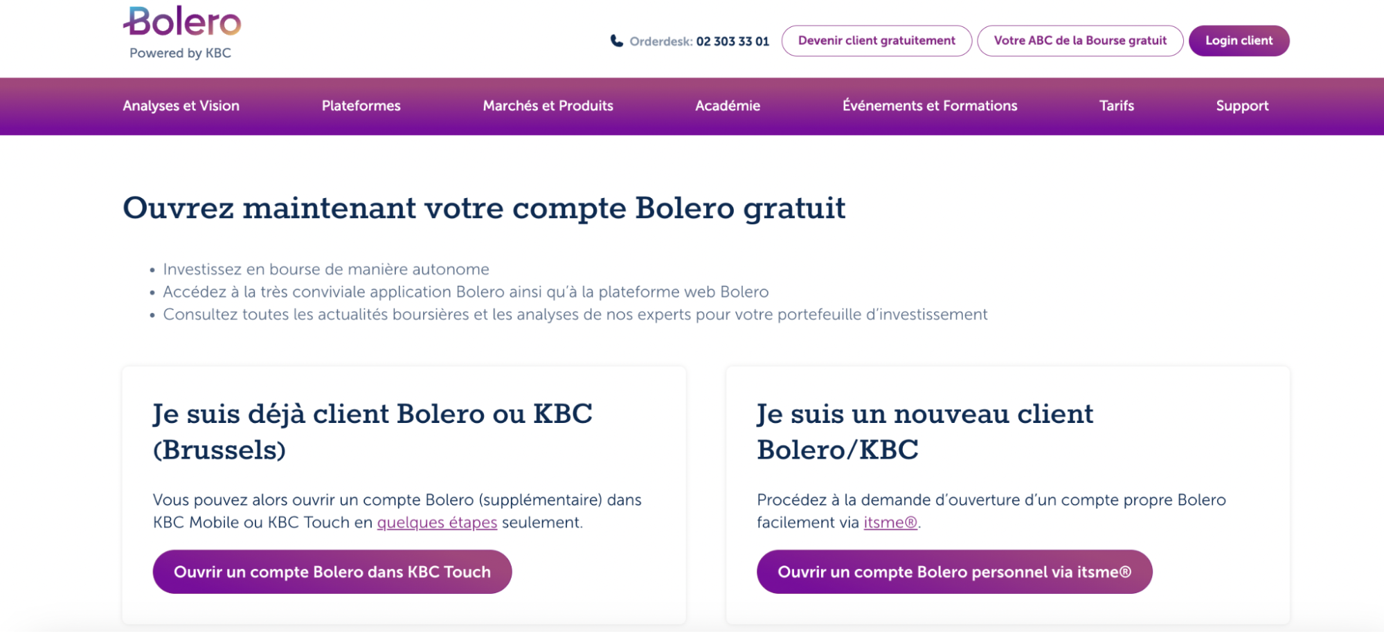 Review of Bolero’s User Account — Choose your preferred way to open an account