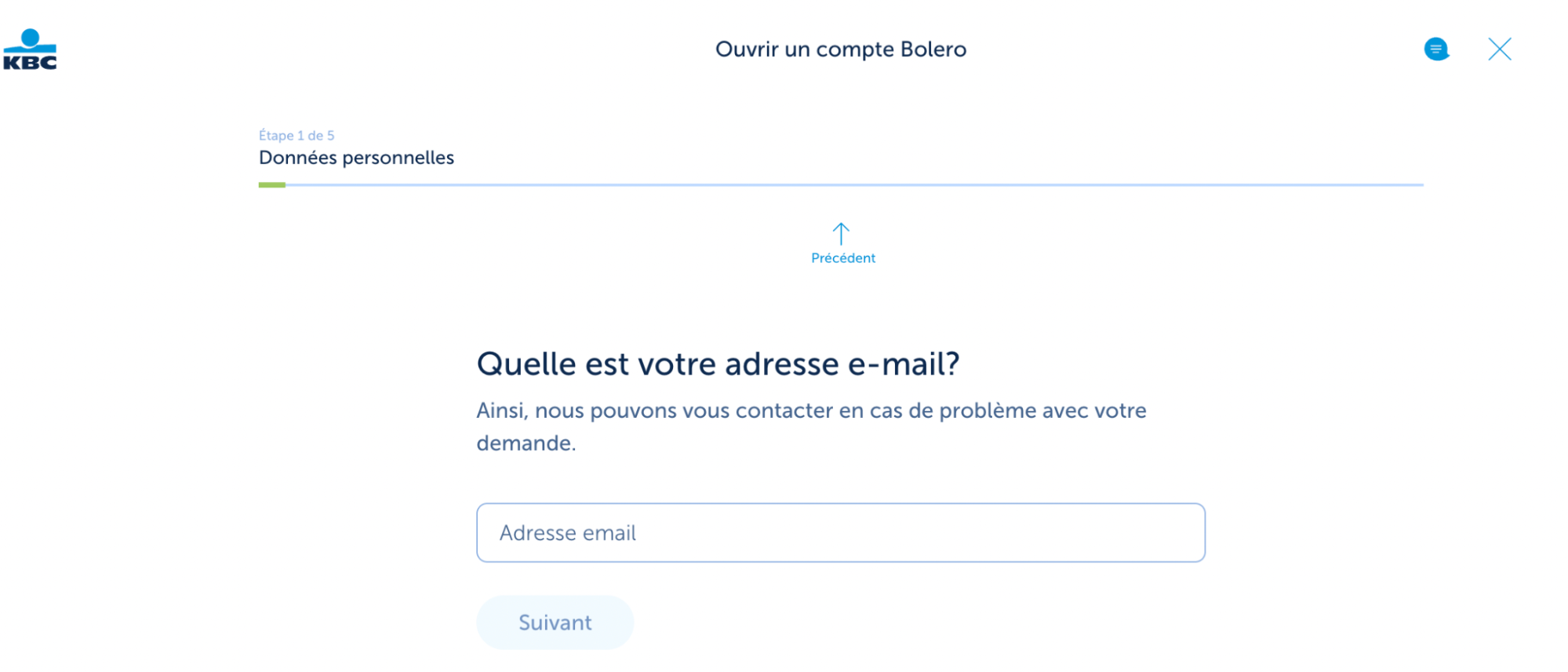 Review of Bolero’s User Account — Register your user account