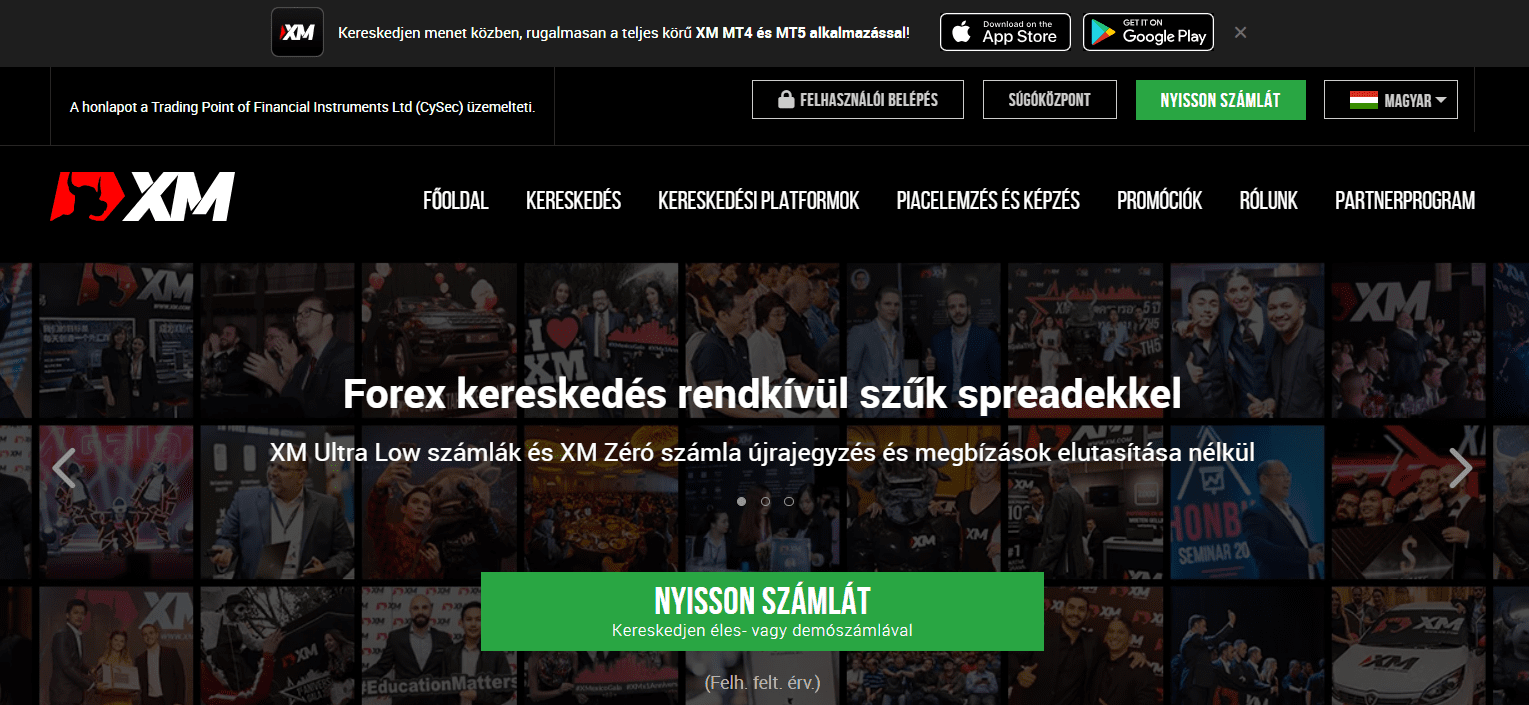 XM Group értékelés – Hivatalos oldal