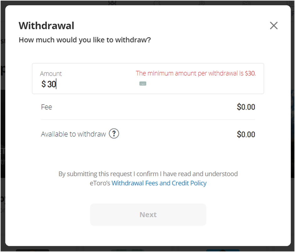 How to withdraw funds from your eToro account