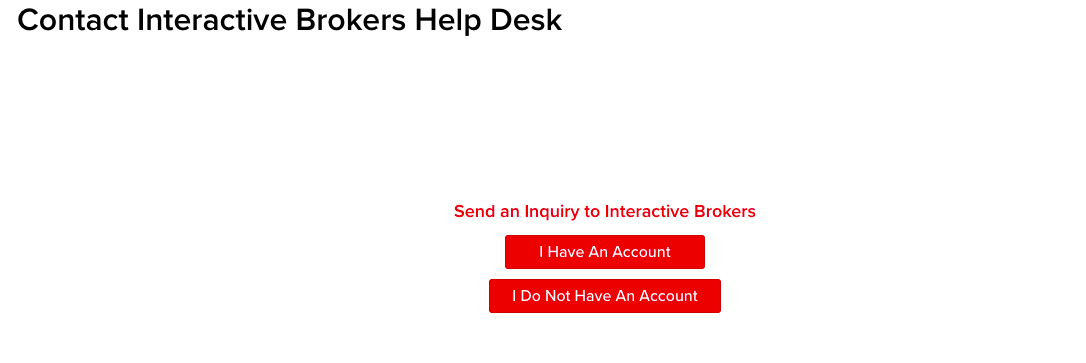 Contact Interactive Brokers Help Desk