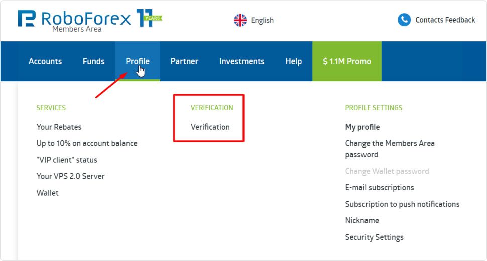 verification-of-the-members-area-of-roboforex-8