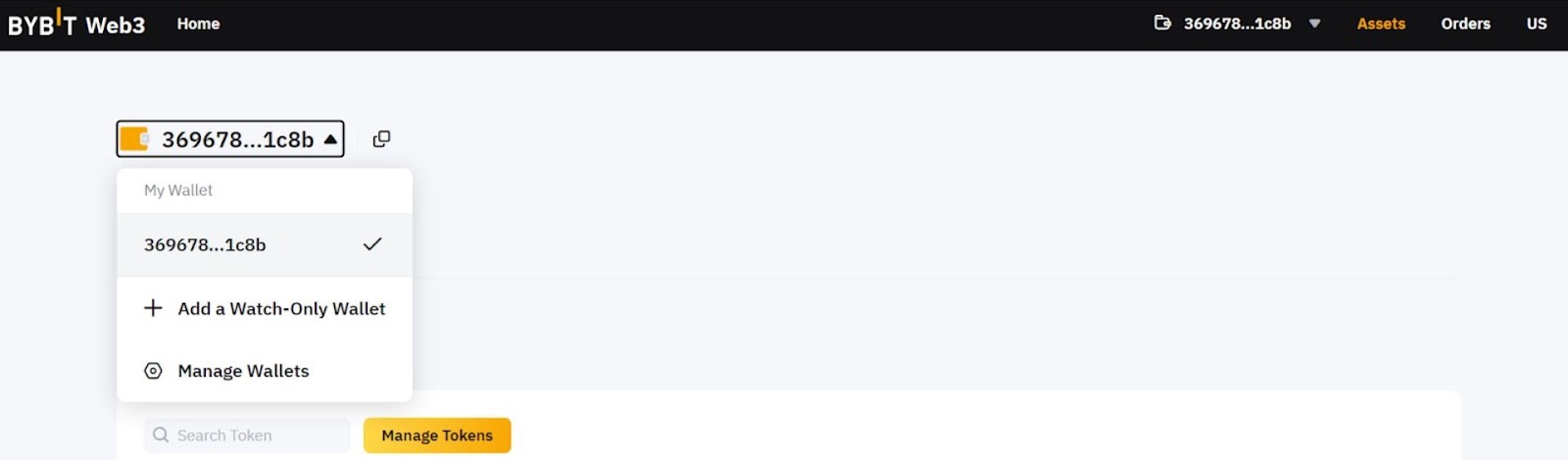 How to open USDT wallet on Bybit