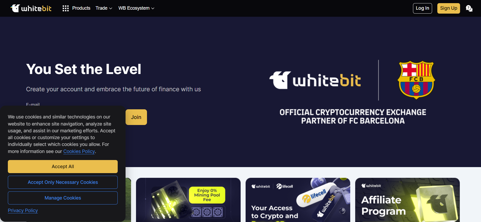 How to withdraw $CATS from WhiteBIT, Source: whitebit.com
