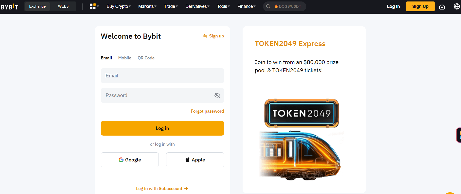 Як вивести $CATS з Bybit, Джерело: bybit.com