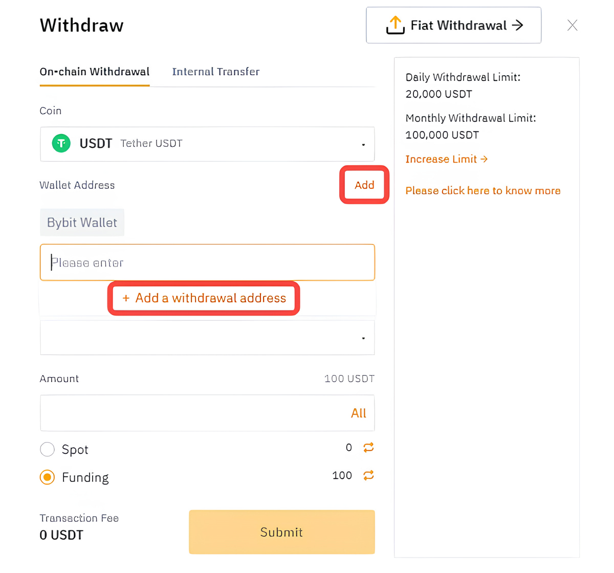 如何从Bybit提取$CATI,来源:bybit.com