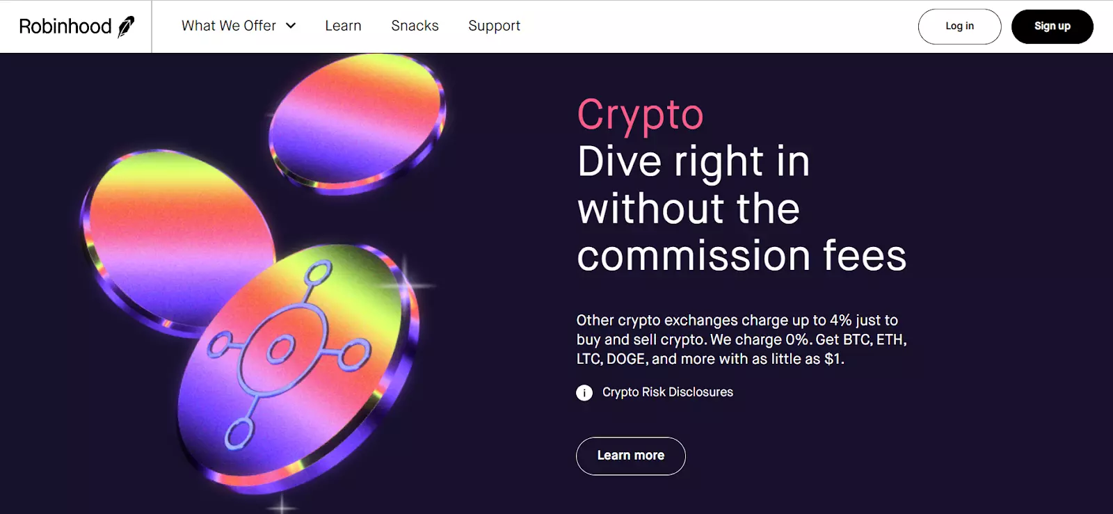 Robinhood Website