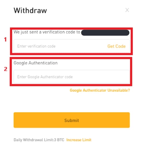 Bybit withdrawal verification