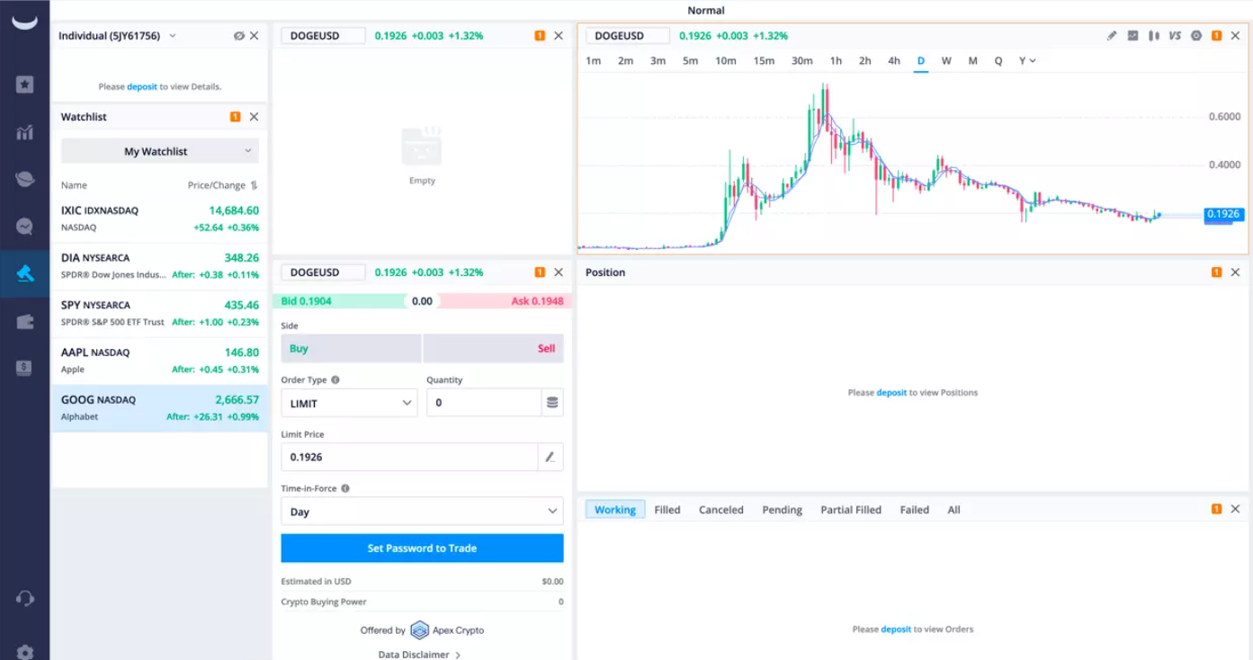 Webull Trading Platform