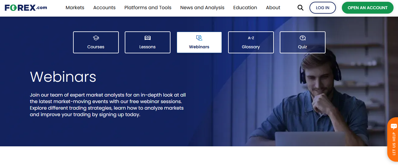 Live webinars