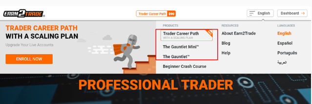 Image: Step by step guide to depositing money on Earn2Trade
