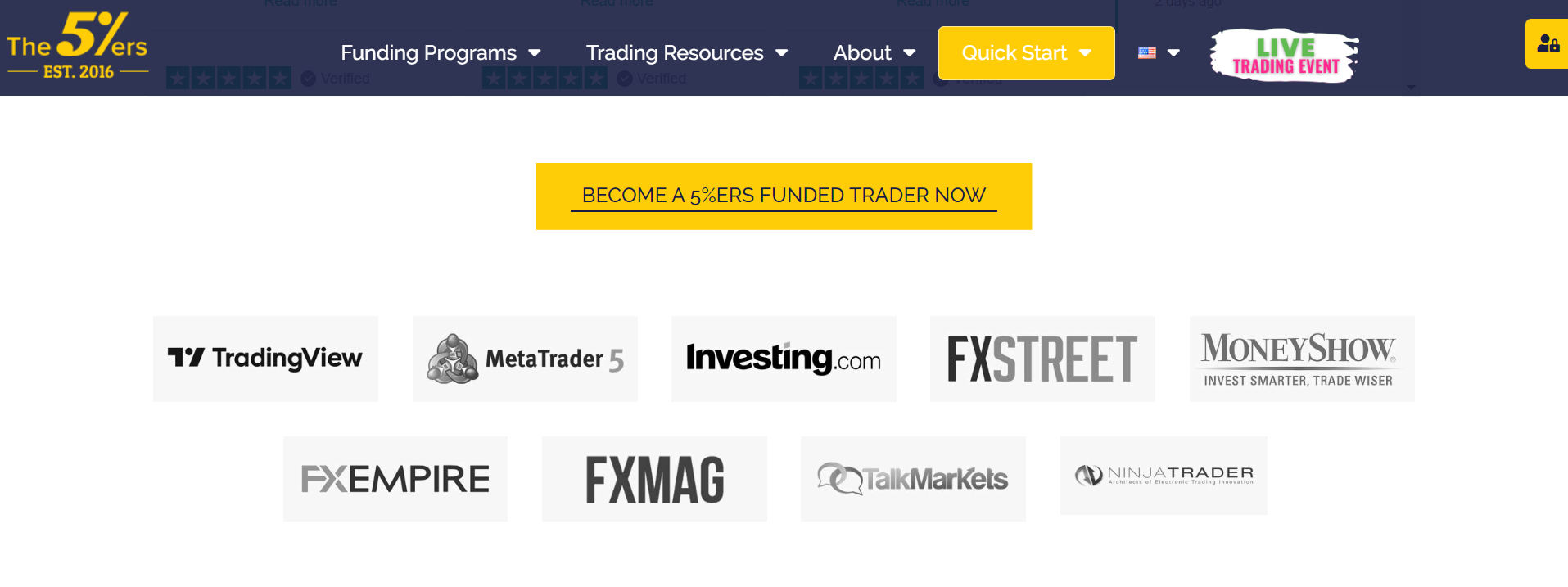 Image: The5ers website