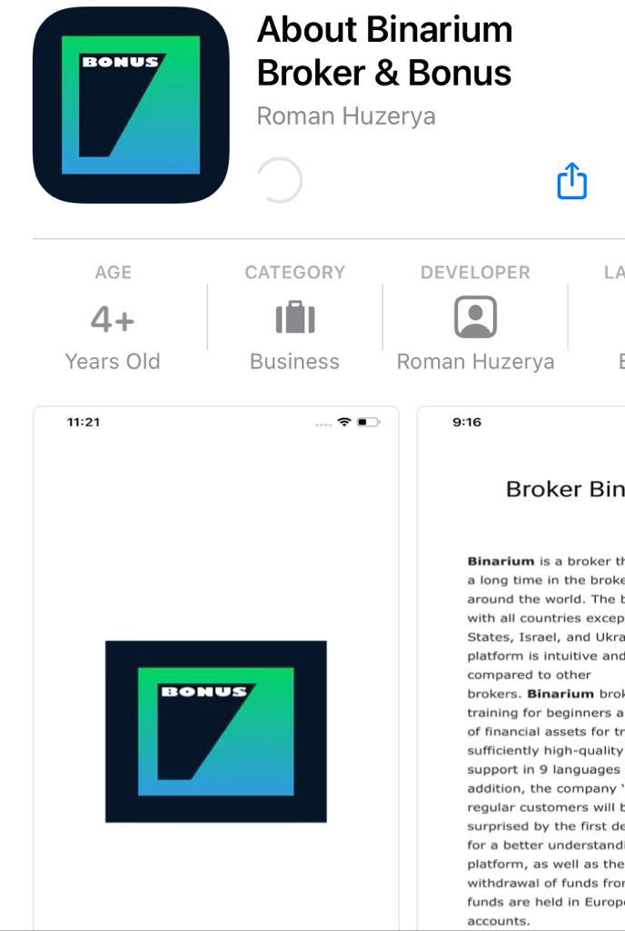 Download Binarium for iOS
