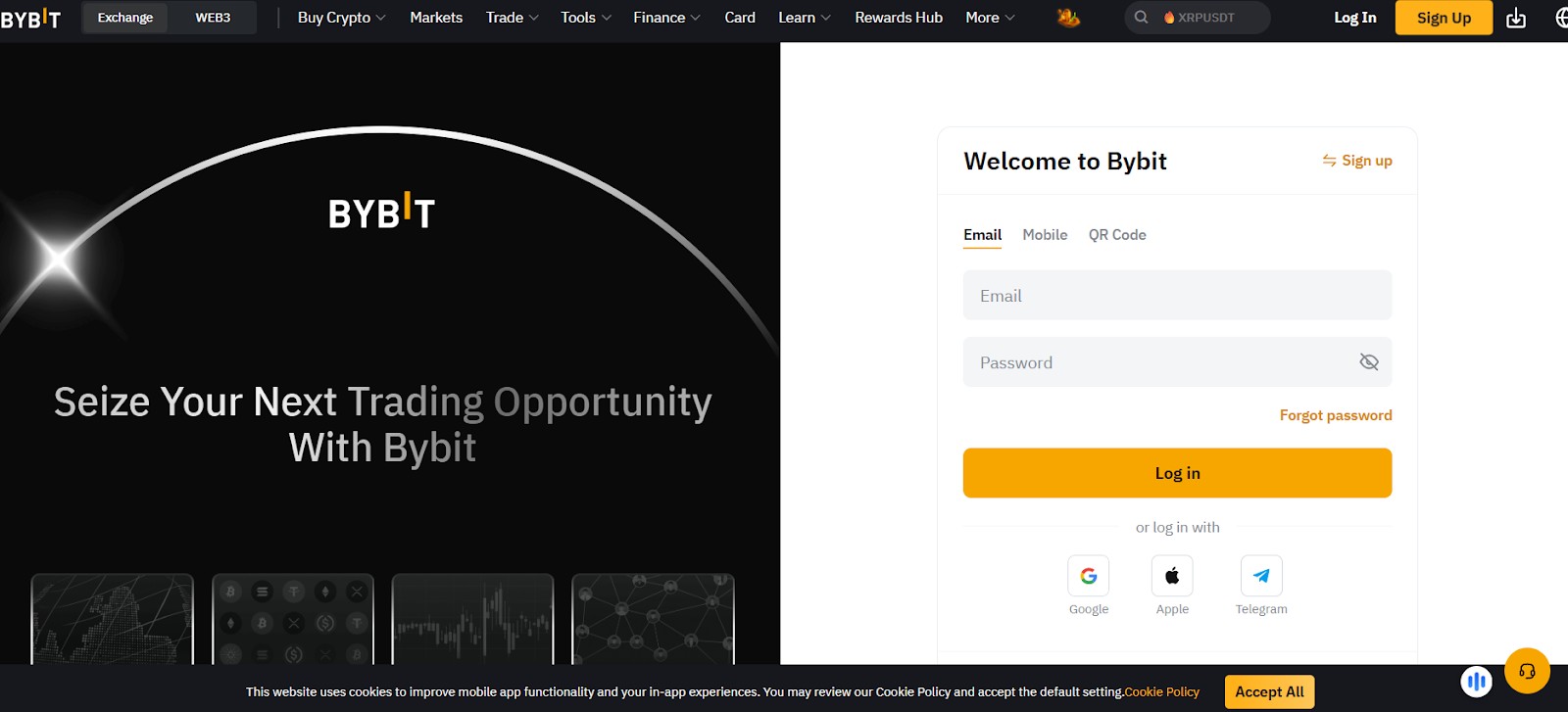 Bybit: Creating an account