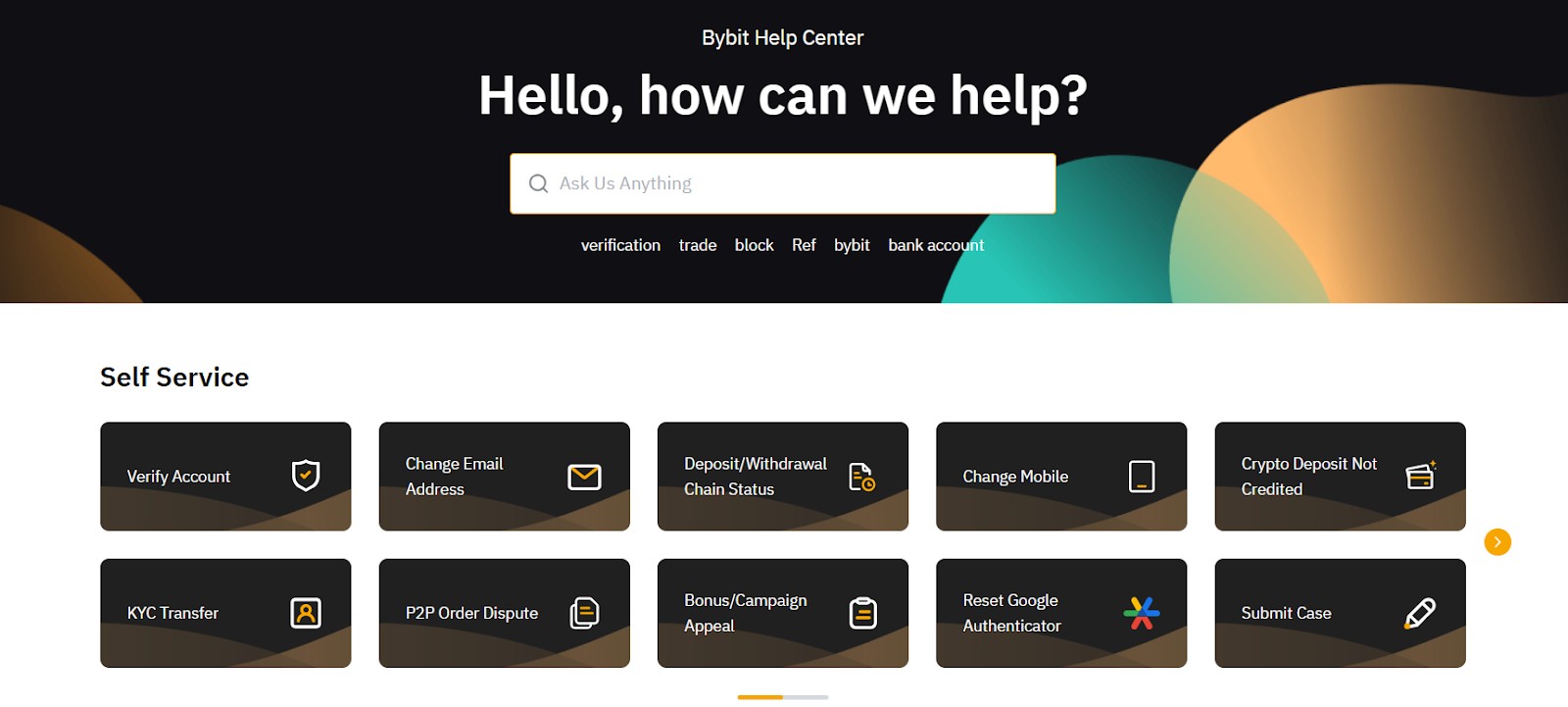 Bybit Help Center 
