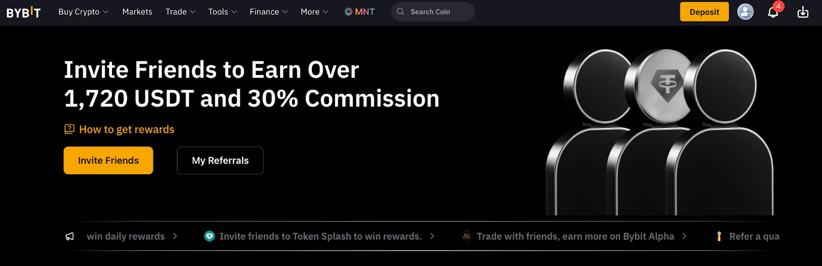 Реферальная программа Bybit