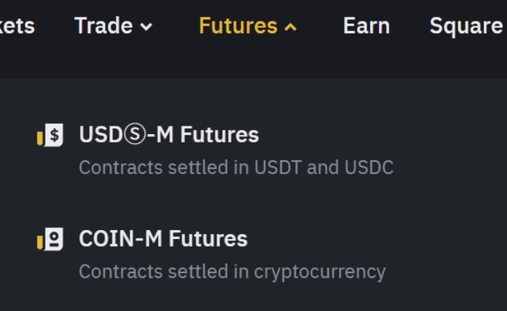 Різновиди ф’ючерсних контрактів на Binance