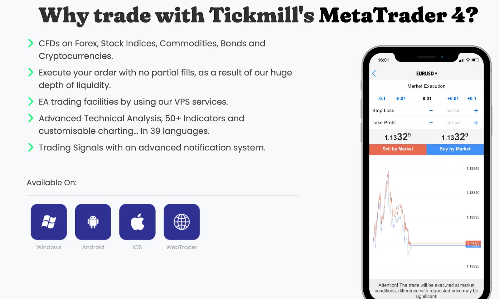 Tickmill download MT4
