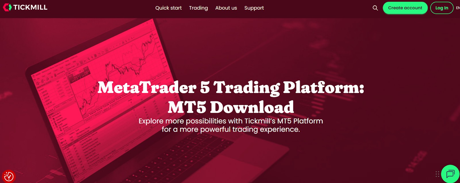 Trading experience on the MT5 Tickmill platform