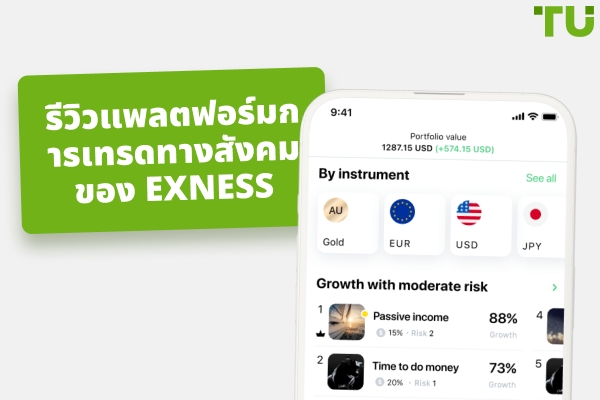 รีวิว Exness Social Trading: คู่มือฉบับสมบูรณ์