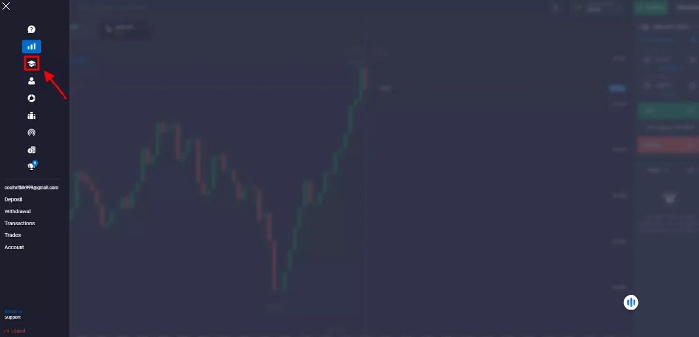 Cuenta Demo de QUOTEX