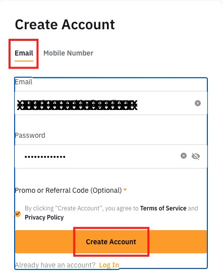 Bybit Daftar dengan Email