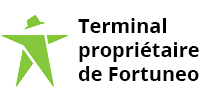 Terminal propriétaire de Fortuneo