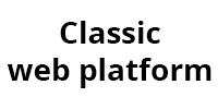 Classic web platform